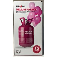 Hélium palack, 30 db lufihoz - Eldobható