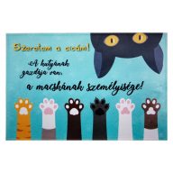 Lábtörlő - Szeretem a cicám 60x40cm