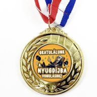   Vicces Érem - Gratulálunk A Nyugdíjba vonuláshoz  - Ajándék Nyugdíjasnak - Nyugdíjas Búcsúztató Ajándék