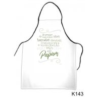   Kötény 50 cm x 70 cm - Szerencsére van egy papám – Ajándék Nagypapának
