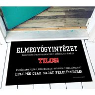 Lábtörlő - Elmegyógyintézet