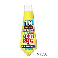 Nyakkendő - 18 évembe került...