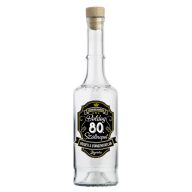   Pálinkás Üveg - Boldog 80. Szülinapot - Prémium - Ajándék 80. Szülinapra Típus: PU123
