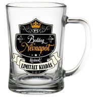   Söröskorsó - 500 ml - Boldog Névnapot - Limitált - Ajándék Névnapra