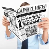   Vicces Újság - Vicces Szülinapi Újság - 1 Évvel Megint Öregebb Lettem Basszameg - Születésnapi Ajándék