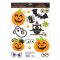Halloween ablakdekoráció Amscan Family, 15 db-os ív