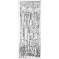   Ajtódekoráció - Ezüst Parti Ajtódekoráció - 91 x 240 cm