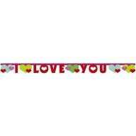 Füzér - I Love You Feliratú - 170 cm