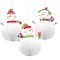 Lampion Függő Dekoráció -Vidám Hóemberes Télies - 20 cm-es, 3 db-os