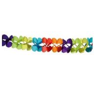Papír Füzér - Színes Coral - 6m