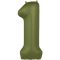 Fólia Lufi - Matt Zöld - Olive Green - 1 - 86 cm