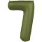 Fólia Lufi - Matt Zöld - Olive Green - 7 - 86 cm