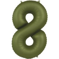 Fólia Lufi - Matt Zöld - Olive Green - 8 - 86 cm