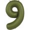 Fólia Lufi - Matt Zöld - Olive Green - 9 - 86 cm