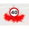Sebességkorlátozó Számos Szülinapi Parti Tiara 40