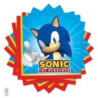 Szalvéta - Sonic Sega - Sündisznó Papír - 20 db