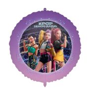   K-POP Demon Hunters - Démonvadászok Héliumos Fólia Lufi, 46 cm
