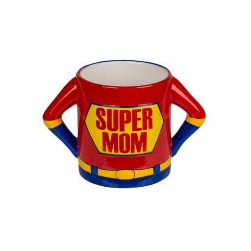 Bögre - Super Mom - 18x11 cm   