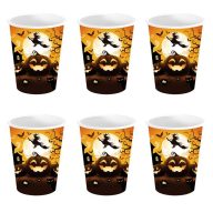   Halloween tökmintás papír parti pohár Guirca, 240 ml, 6 db