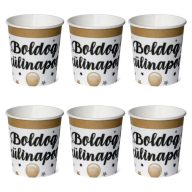 Papír Pohár - Boldog Szülinapot lufis - 6 db-os