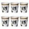 Elegáns Parti Pohár - 18-as Számos Szülinapi Léggömbös - 250 ml, 6 db