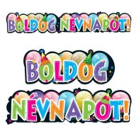 Parti Felirat - Boldog Boldog Névnapot - 148cm
