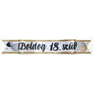 Elegáns Vállszalag - Boldog 18. Szülinapot