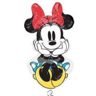 Fólia Lufi - Minnie Egér Super Shape - 86 cm