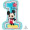 Fólia Lufi - Első Szülinapi Mickey - 1-es forma - 71cm
