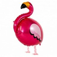 Sétáló Flamingó Lufi