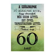   Születésnapi Üveg Címke 60. Születésnapra Legjobb Évjárat 2 Db-Os