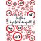 Üveg Címke - 40. Születésnapra - Sebességkorlátozós 2 Db-os