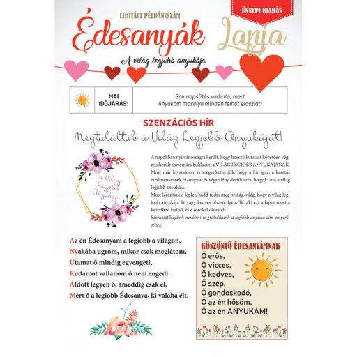 Ajándék Újság - Édesanyák Lapja