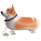 Sétáló Welsh Corgi Kutya Lufi