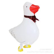 Sétáló Fehér Liba Lufi