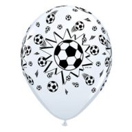 Gumi Lufi - Csomag - Focilabda Mintás - 28cm - 6 db
