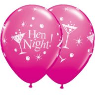   Gumi Lufi - Vadmálna rózsaszín - Hen Night! - 6db/csomag - 28cm
