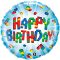 Fólia Lufi - Szülinapi - Lego Birthday Exploding Blocks - 46 cm