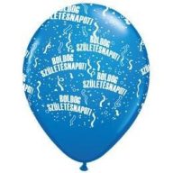   Gumi Lufi - Csomag - Boldog Születésnapot Kék - 6db/csomag - 28cm
