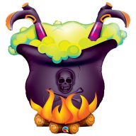 Fólia Lufi - Halloween - Boszorkány üstben - 102cm