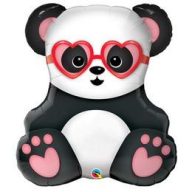 Fólia Lufi - Super Shape - Panda Maci Szerelmes - 81 cm