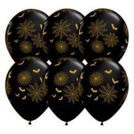   Gumi Lufi - Csomag - Halloween - Denevér és Pókháló - 6 db, 28 cm
