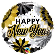 Fólia Lufi - Boldog Új Évet - New Year - 46 cm