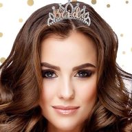 Tiara Lánybúcsúra - Rosegold Bride Feliratú - Dobozban