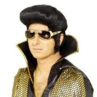 Szemüveg - Elvis - Arany