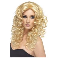 Női Paróka - Glamour Szőke Göndör