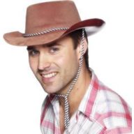 Cowboy Kalap Férfi - Barna