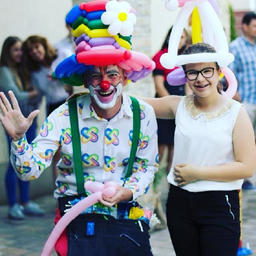 Lufihajtogató bohóc